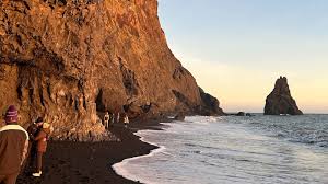 Dramatic Erosion Transforms Iceland’s Black Beach