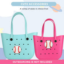 Amazon.com: Lckaey Rubber Beach Bag Accessories-PVC Rubber decoration-for EVA Purse Bogg Inserts Y064figure 25 : Clothing, Shoes & Jewelry