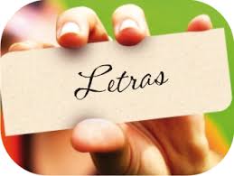 Resultado de imagem para imagens de letras