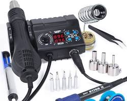 Imagen de Using nozzles for different tasks: SMD rework, heat shrink, etc.