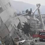 dead, missing after strong quake