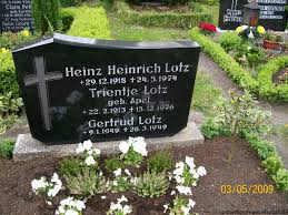 Grab von Gertrud Lotz (09.01.1949-26.03.1949), Friedhof Wallinghausen