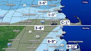 Snow forecasted for Friday night; totals rising for Monday's storm