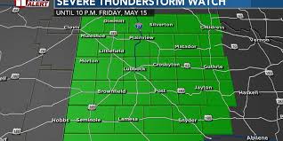 LIVESTREAM: Severe thunderstorm watch for Lubbock and South Plains