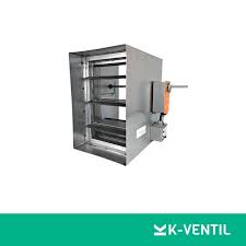 AIRFOIL BLADE COMBINATION FIRE & SMOKE DAMPER - K-Ventil