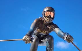 Picabo Street supporting Lindsey Vonn