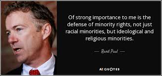 Rand Paul quote: Of strong importance to me is the defense of ... via Relatably.com