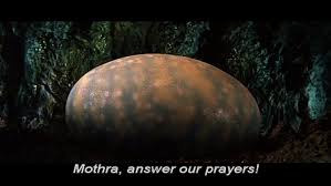 Image result for Mothra's egg Mothra 1961