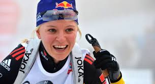 Biathlon-Hoffnung Miriam Gössner Neuners Prophezeiung. Biathlon Weltcup Oberhof Bild vergrößern - image