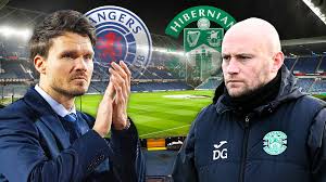 Latest as Rangers and Hibs do battle in huge Premiership showdown