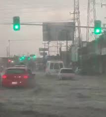 Corrientes y árboles caídos dejan intransitable parte de Ecatepec y Tecámac