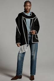 Avec Les Filles Whipstitch Scarf Coat | Anthropologie