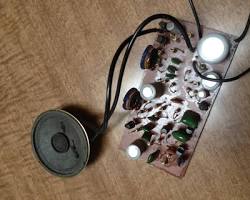 Image of Lead wire tenders on circuit board