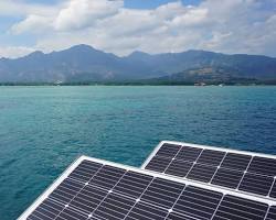indonesia renewable energy future solar panels wind turbines green tech, buatan AI