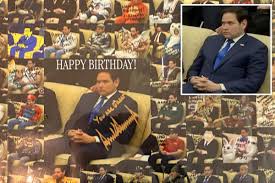 White House gifts Marco Rubio framed ‘Rubio realizing’ meme collage for his 55th birthday — and it’s beautiful