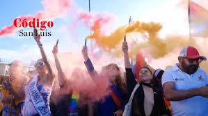SLP se viste de colores en la XV Marcha LGBTTTIQ+