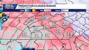 UPDATED: Hour-by-hour snow, sleet, ice projections