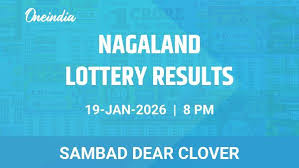 Nagaland Sambad Lottery Dear Clover Winners 19 January 8 PM - Full Results And Prizes