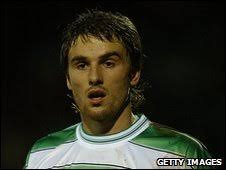 Aaron Davies. Davies made 101 appearances in a three-season spell with Yeovil - _47283753_aarondavies