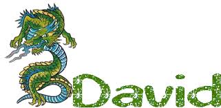 Resultado de imagen de nombre de david en llamas