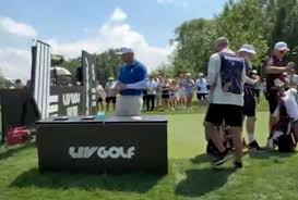 Bryson DeChambeau caught throwing tee-box tantrum after nightmare LIV Golf start