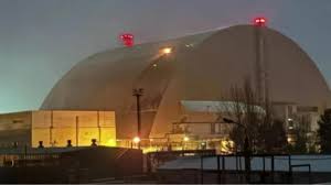 Confinement structure at Chornobyl nuclear plant may not withstand another Russian strike