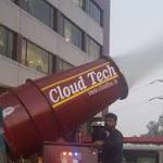 Delhi rolls 'anti-smog' mist cannon