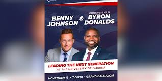 Byron Donalds Visits University of Florida for Turning Point USA Event