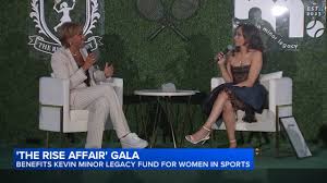 ABC7 Chicago's Jasmine Minor hosts fundraiser for tennis scholarship; Robin Roberts joins in