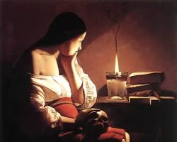 Image of Religious Scenes with Candles by Georges de La Tour and Caravaggio