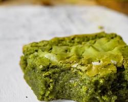 Imagen de Matcha brownies