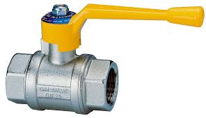 Cimberio Gas Ball Valve 3/8" CIM 10G - 3/8 Lever Handle Type ...
