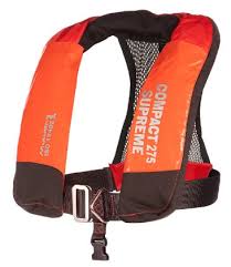 Compact 275 Supreme lifejacket in wipe-clean heavy-duty fabric