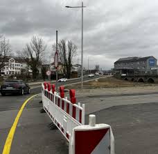 Umleitung zum Chamer Stadtkern seit Freitag im Einsatz – Abriss der Flutbrücke Ende März