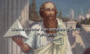 Pythagoras Quotes Silence via Relatably.com