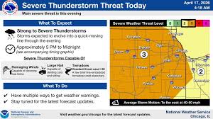 Tornado warnings issued for La Salle, Livingston counties