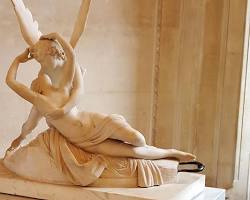 Immagine di Amore e Psiche di Canova, Parigi