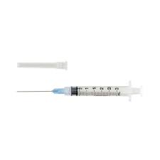 Monoject Soft Pack 3 mL Syringe with Hypodermic Needle ...