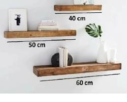 Duvar Ahşap Raf resmi