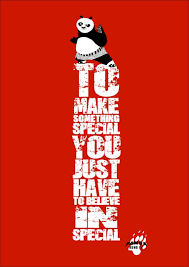 KUNG FU PANDA quote, Wall Art Print Motivational Poster ... via Relatably.com