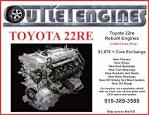 22r remanufactured engines