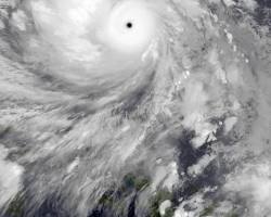 Image of Typhoon Haiyan