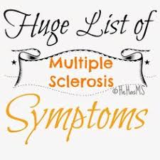 Image result for what is multiple sclerosis symptoms