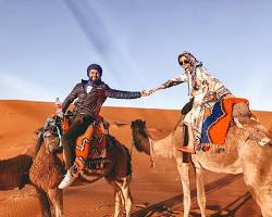 Image of Camel trek, Merzouga Desert, Morocco