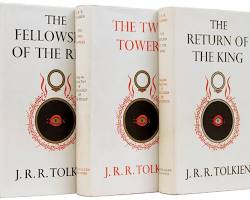 Lord of the Rings book trilogy