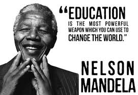 Quotes About Education Nelson Mandela. QuotesGram via Relatably.com