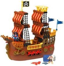 Bildergebnis für fisher price pirate ship 2002