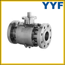 Trunnion mounted forged ball valve 3 PC body class 600 ...