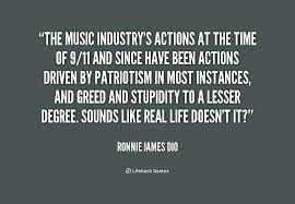 The music industry&#39;s actions at the time of 9/11 and since have ... via Relatably.com