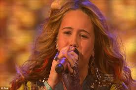 For her sisters: Beatrice Miller sang Coldplay&#39;s Chasing Cars for her two adopted siblings who have learning disabilities - article-2236680-162865EF000005DC-992_634x420